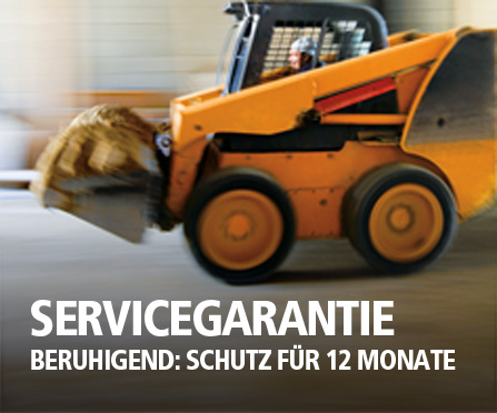 SERVICEGARANTIE - BERUHIGEND: SCHUTZ FÜR 12 MONATE