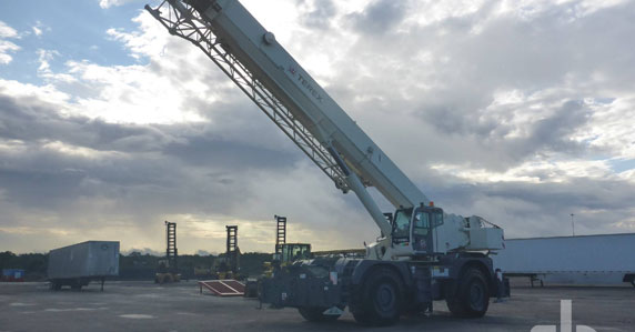 2013 Terex Quadstar 1100 2013 Terex Quadstar 1100 rough terrain crane selling Ritchie Bros Orlando 2020 auction