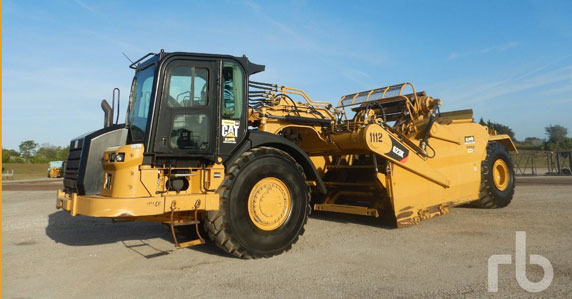 2015 Cat Motor Scraper 2015 Cat Motor Scraper Sold in Ritchie Bros Orlando Auction